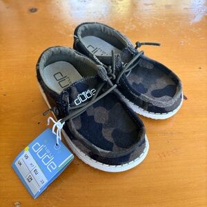 Hey Dude Kids Camo Shoes